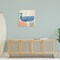 Stupell Industries Underwater Whimsical Whale Watercolor Canvas Wall Art
